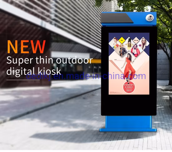 55인치 야외 양면 2500 Nits LCD 광고 장치